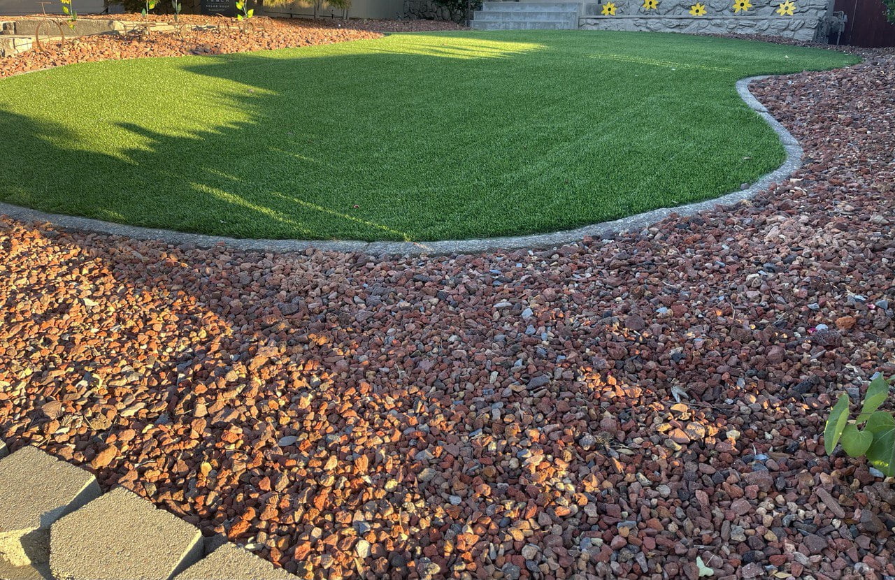 American gardens landscaping xeriscaping project 4