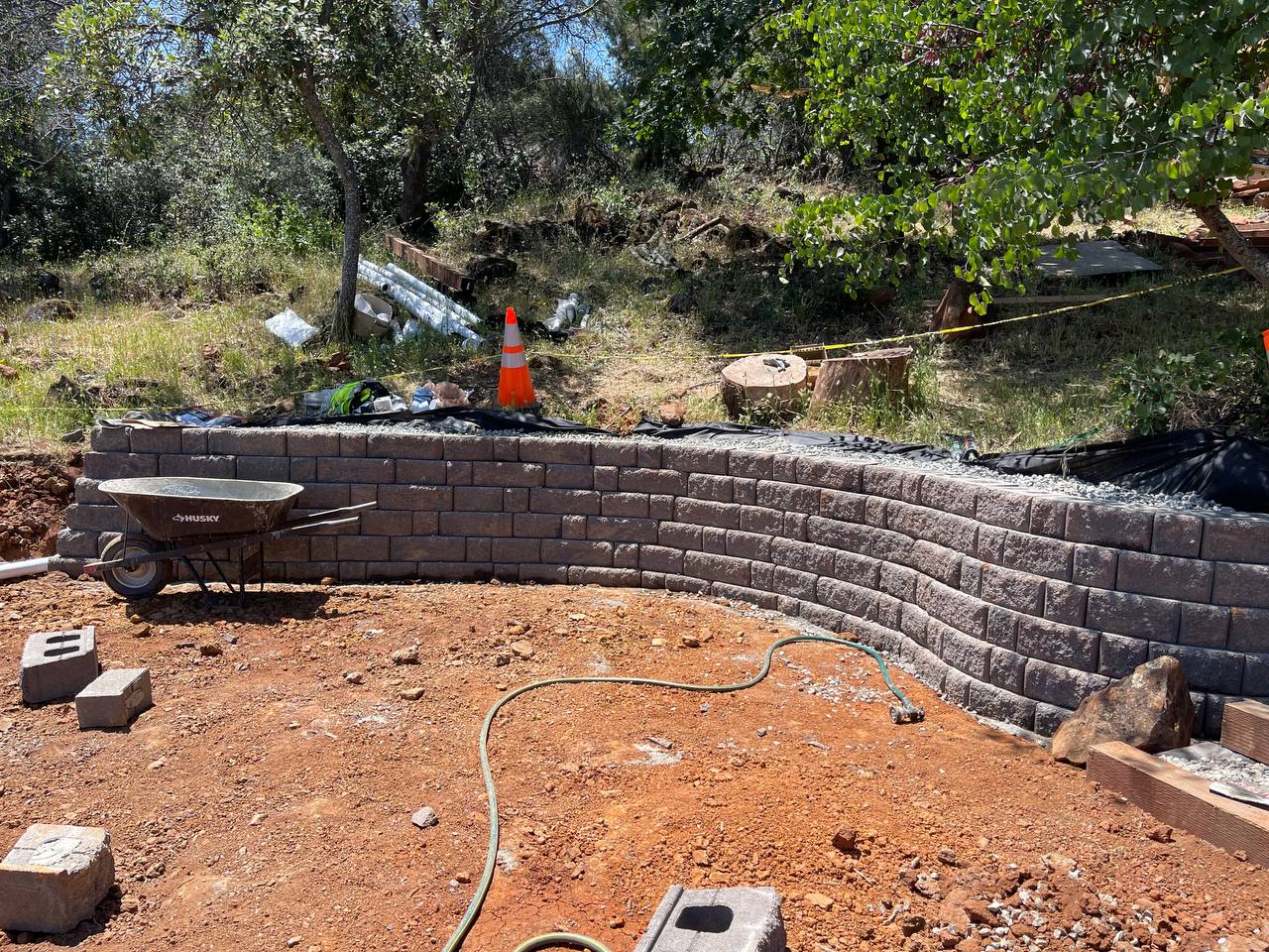 American gardens landscaping hardscaping project 13