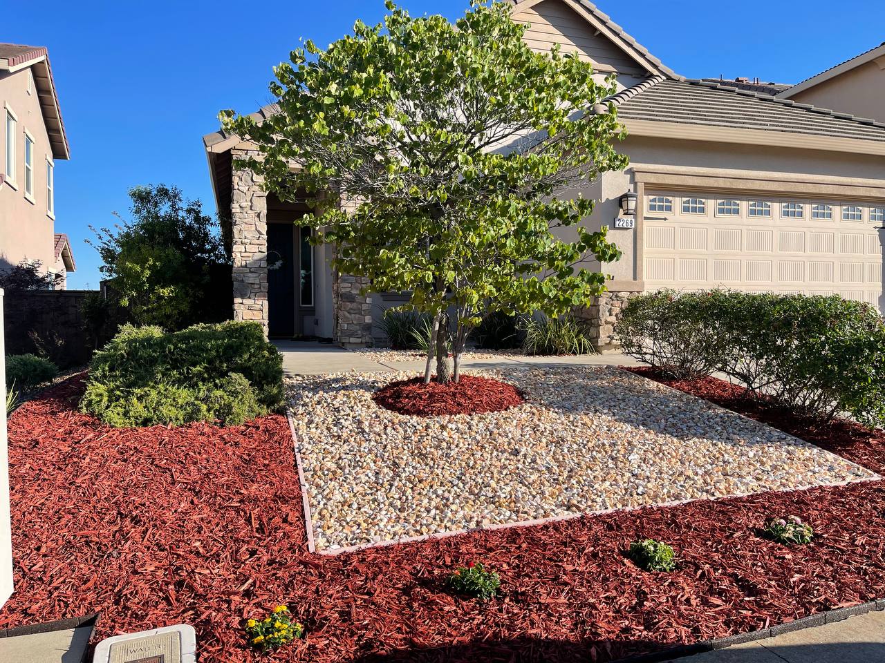 American gardens landscaping xeriscaping project 13