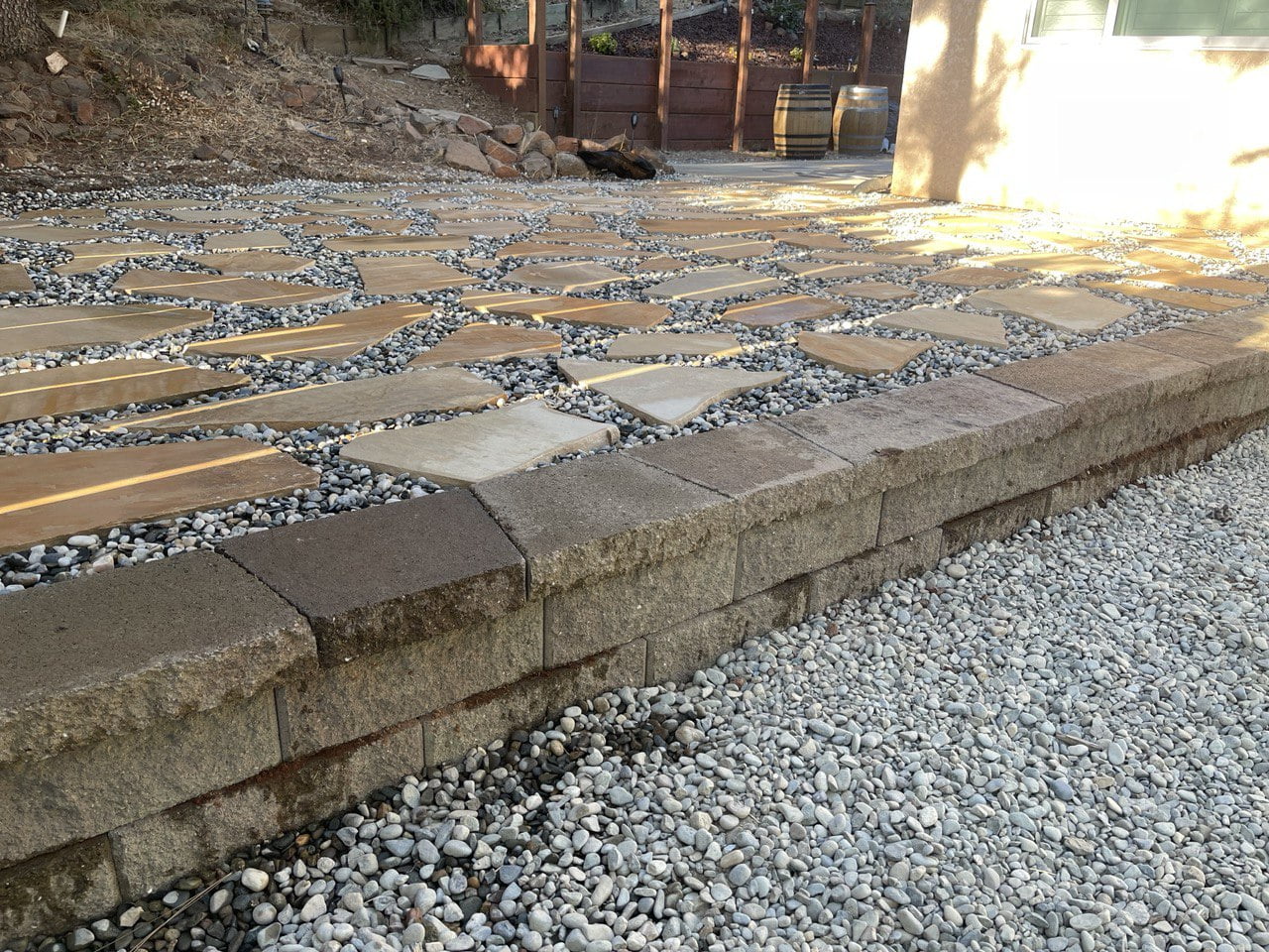 American gardens landscaping hardscaping project 22