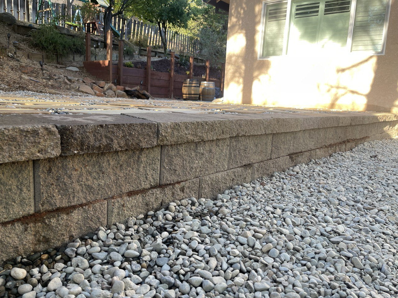 American gardens landscaping hardscaping project 23