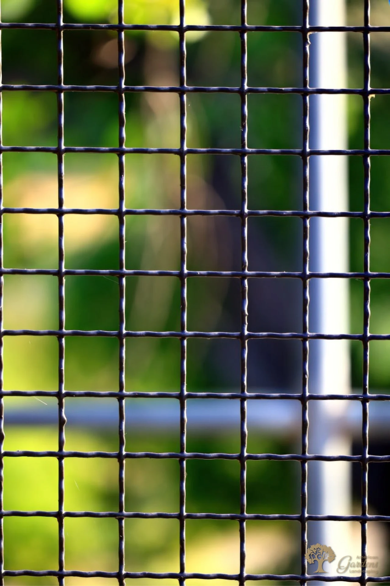 Welded wire mesh fence panel