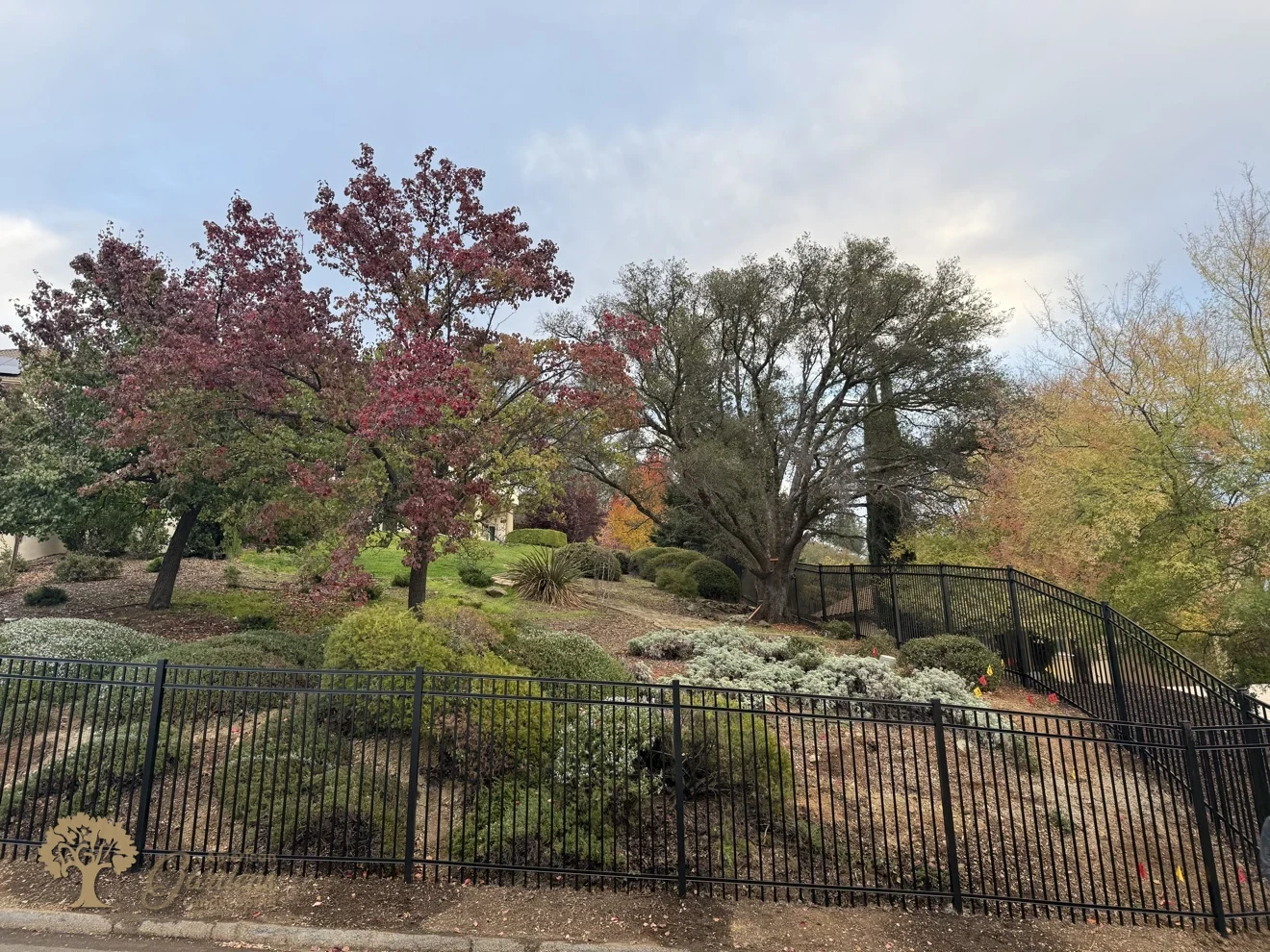 El Dorado Hills Metal Fence Installation – American Gardens Landscaping