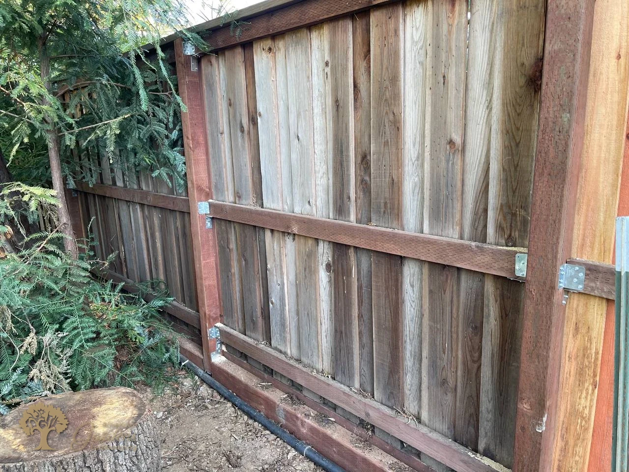 american gardens landscaping project fencing 12