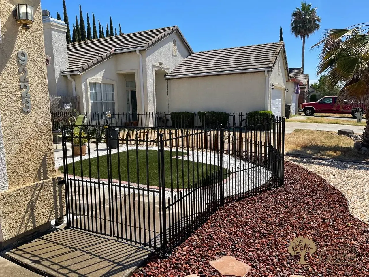 american gardens landscaping project fencing 16