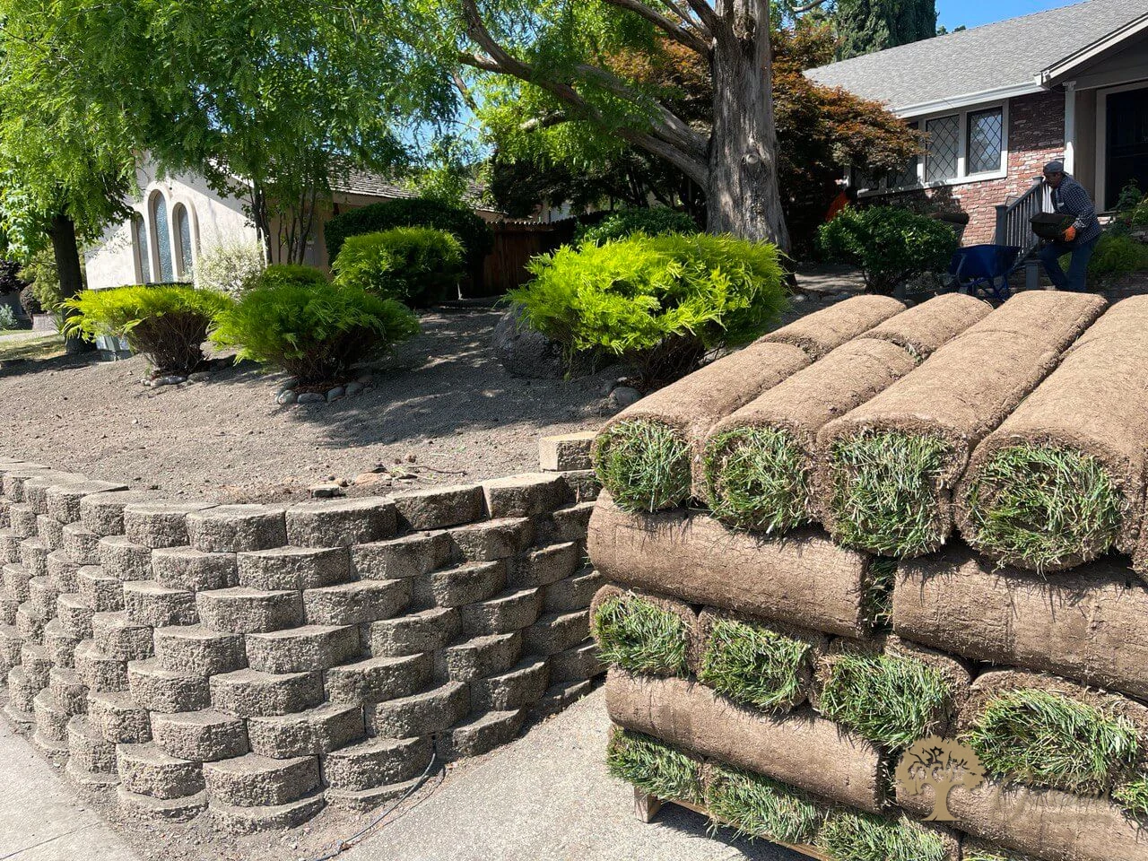 American gardens landscaping natural and artificial grass
