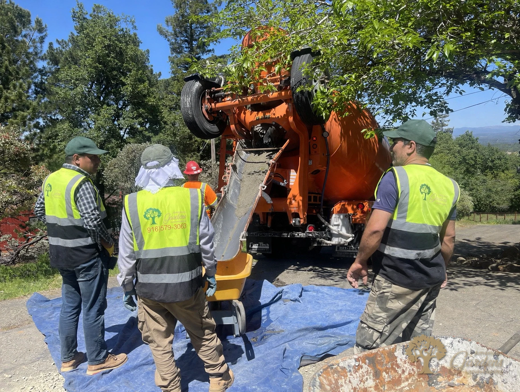 American gardens landscaping hardscaping project 3