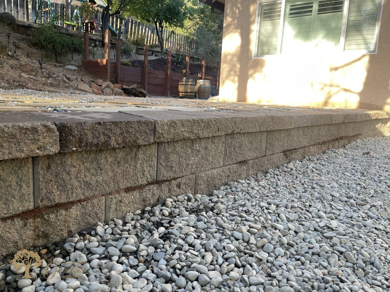 American gardens landscaping hardscaping project 23