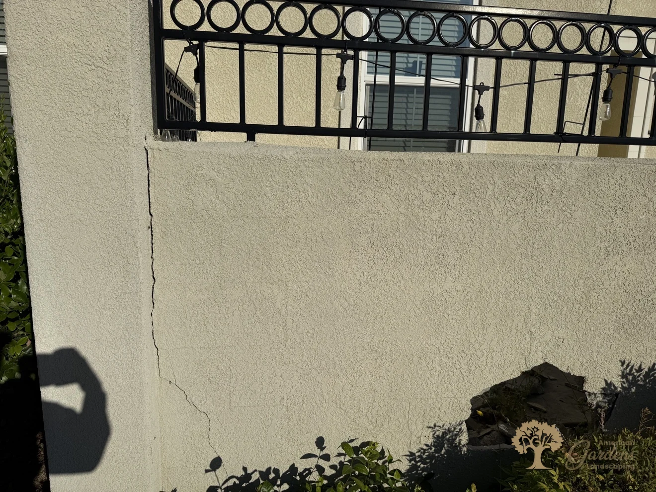 Roseville Block Wall Rebuild – American Gardens Landscaping