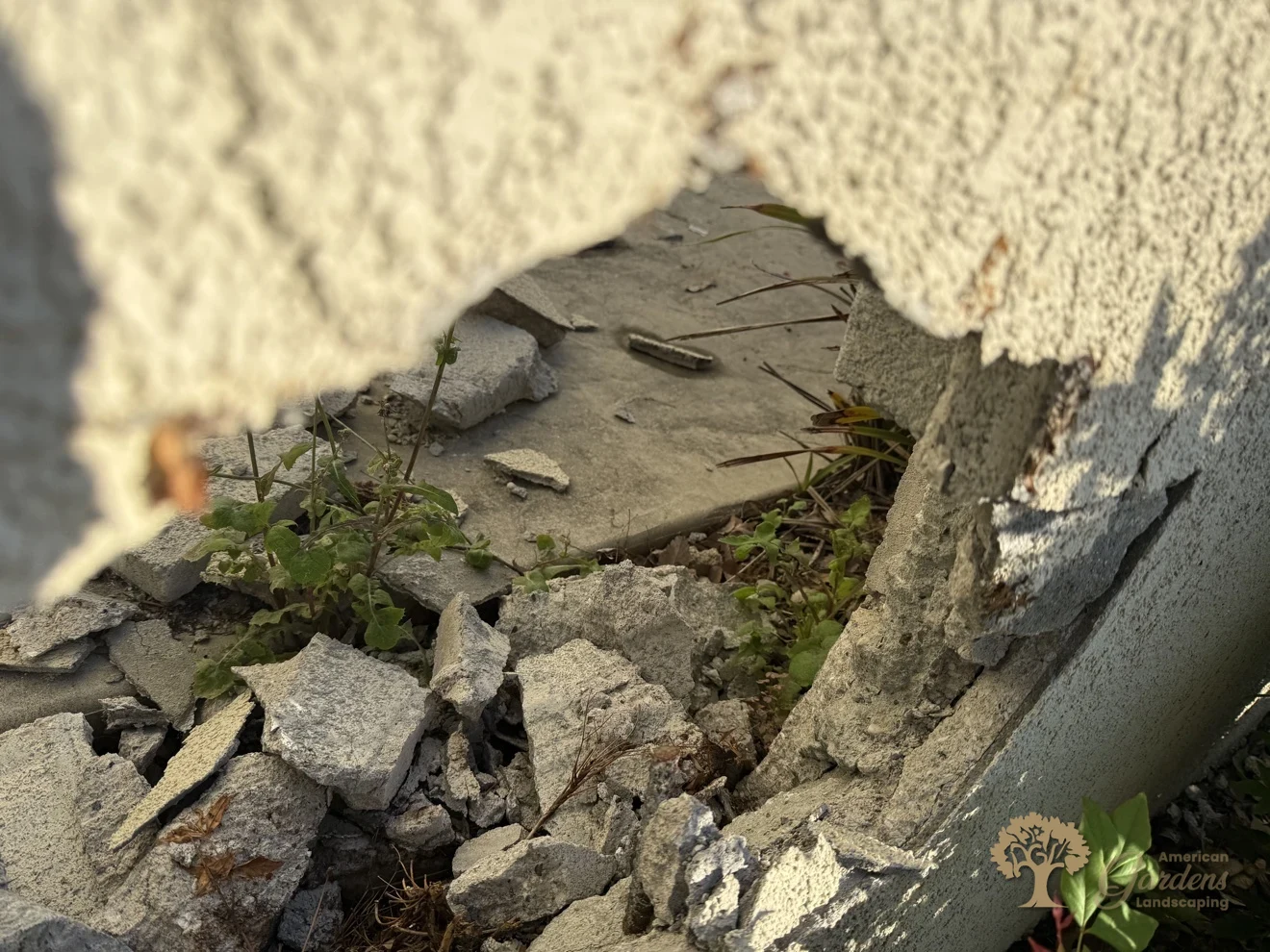 Roseville Block Wall Rebuild – American Gardens Landscaping