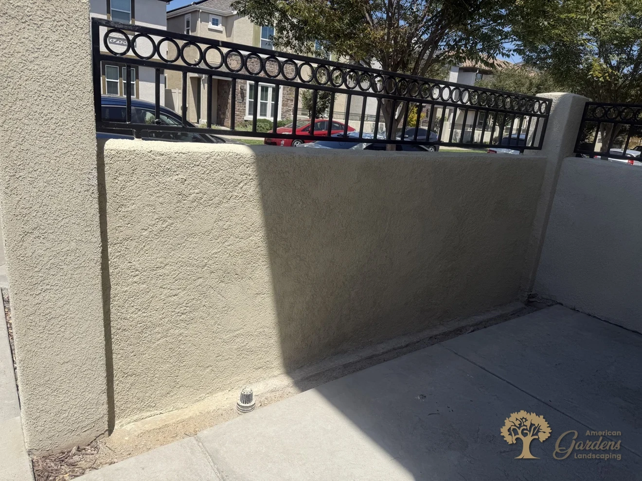 Roseville Block Wall Rebuild – American Gardens Landscaping