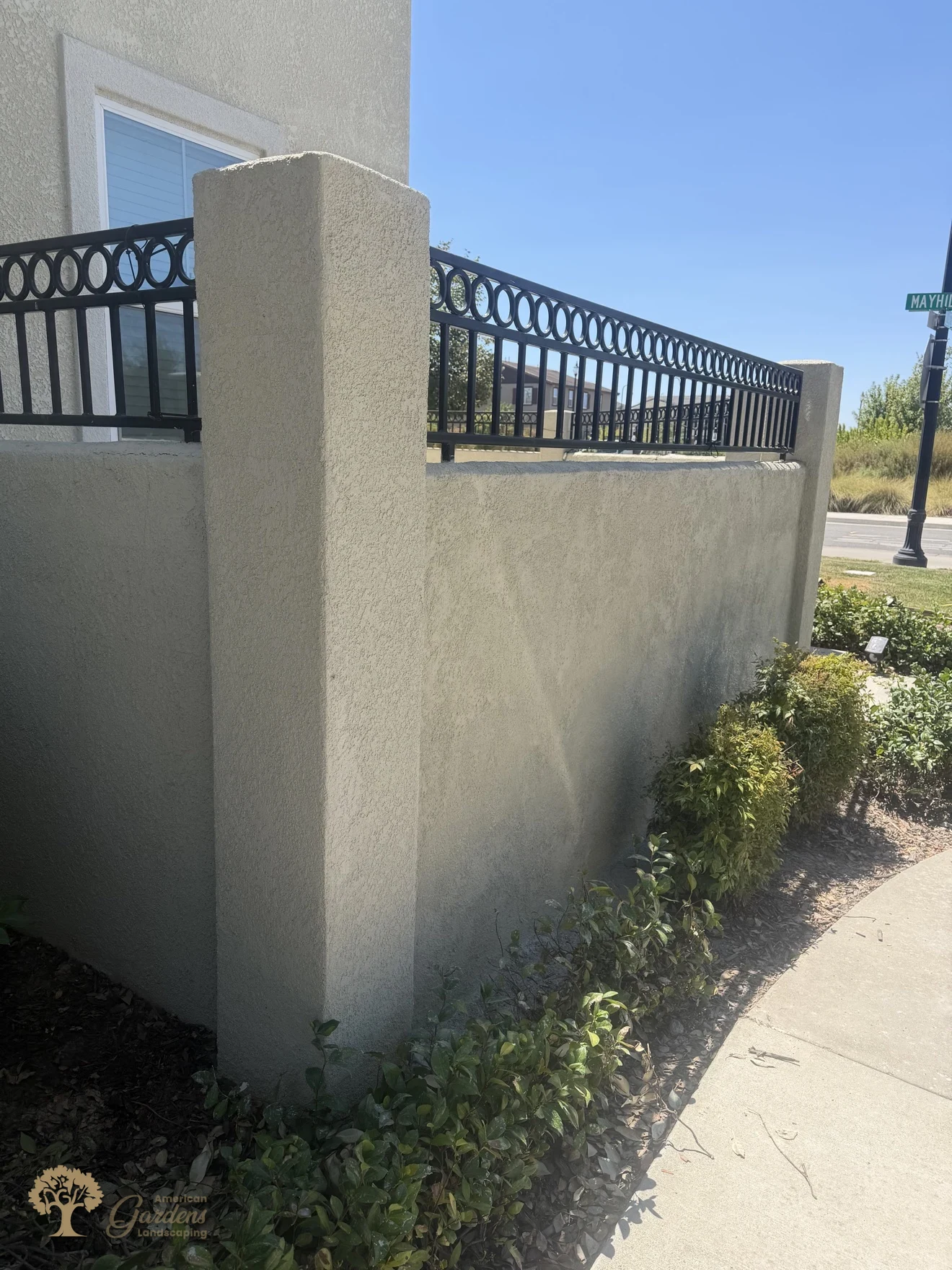 Roseville Block Wall Rebuild – American Gardens Landscaping