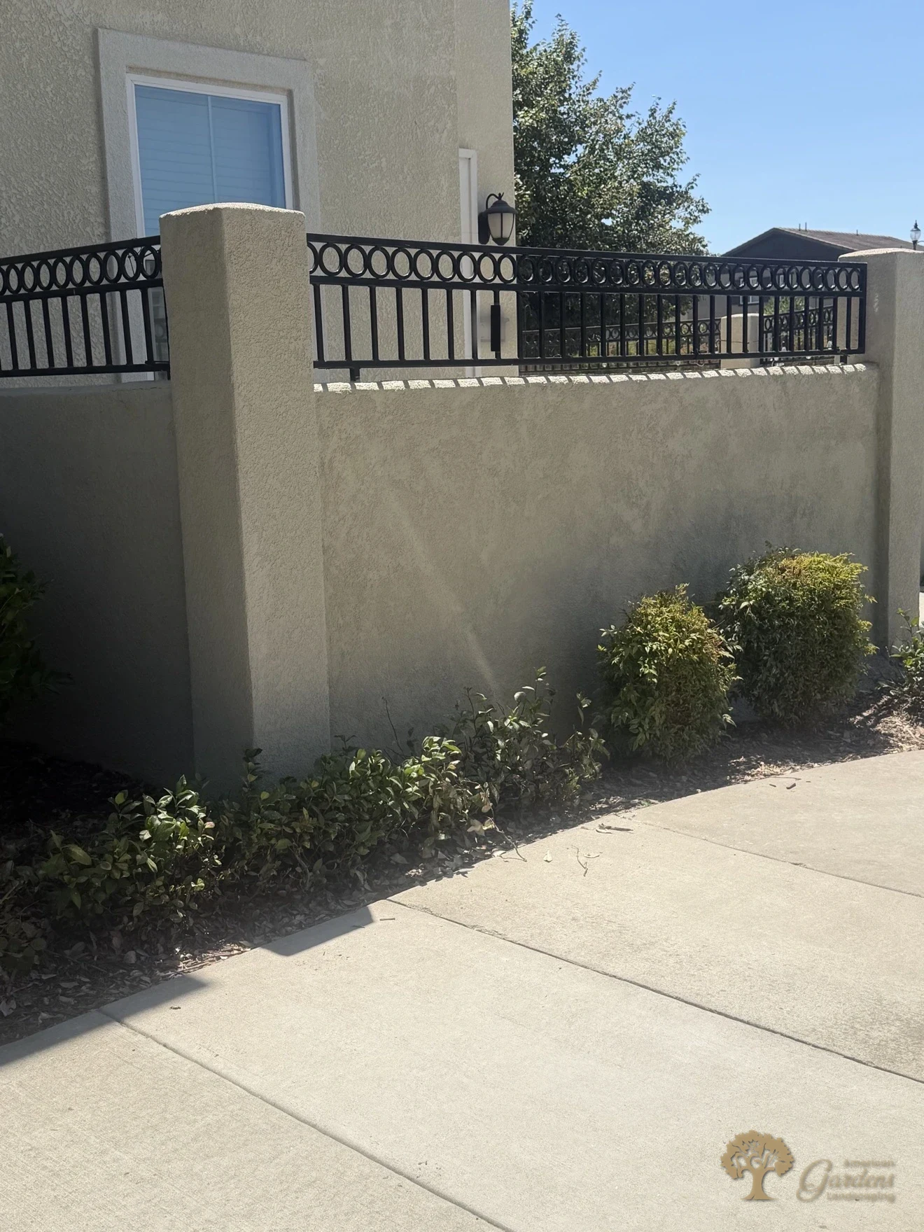 Roseville Block Wall Rebuild – American Gardens Landscaping