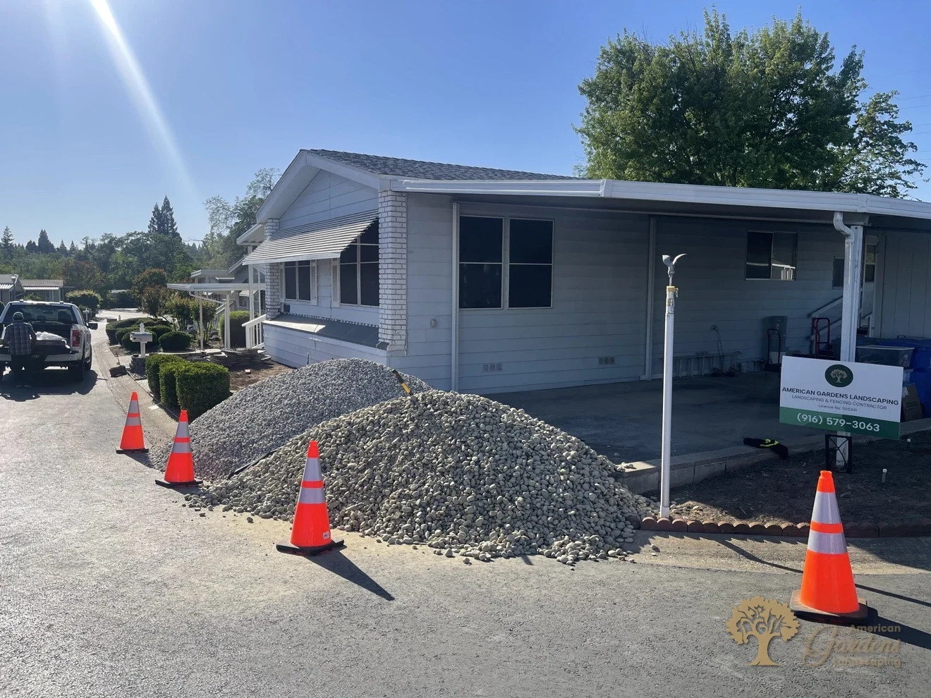 Folsom Retaining Wall – American Gardens Landscaping