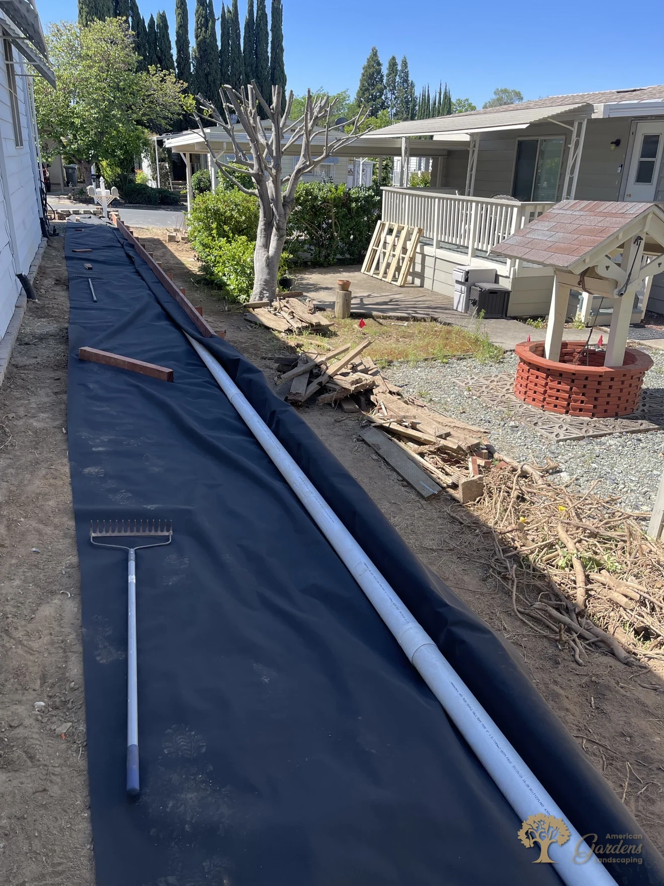 Folsom Retaining Wall – American Gardens Landscaping