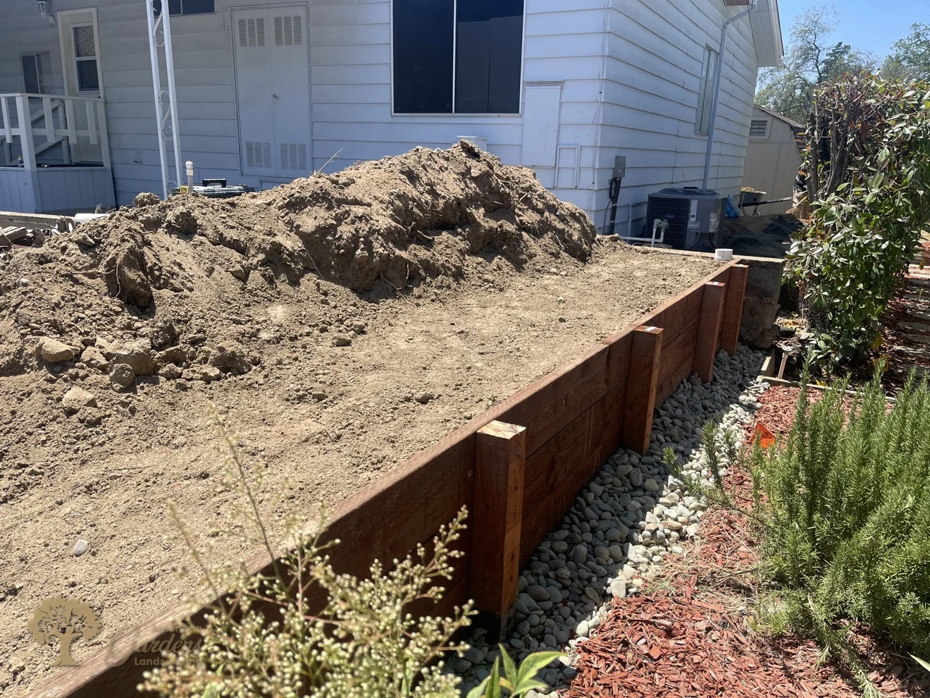 Folsom Retaining Wall – American Gardens Landscaping
