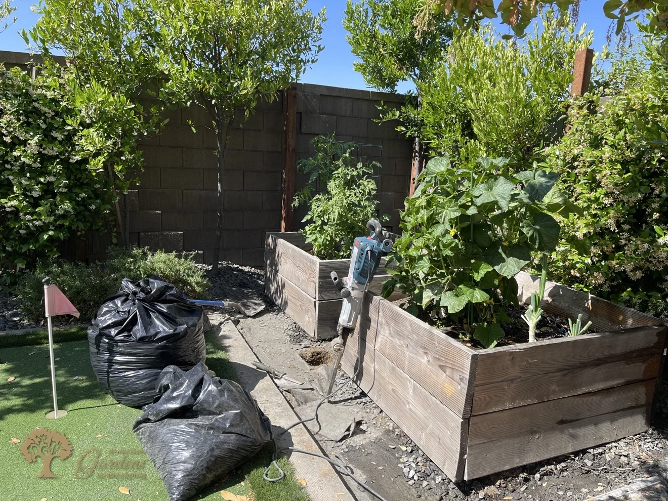Folsom Raised Bed – American Gardens Landscaping