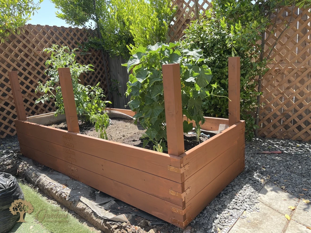 Folsom Raised Bed – American Gardens Landscaping