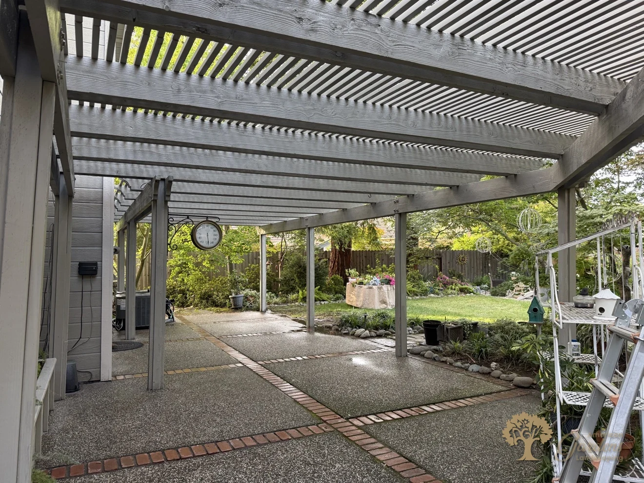 Gold River Pergola Rebuild – American Gardens Landscaping