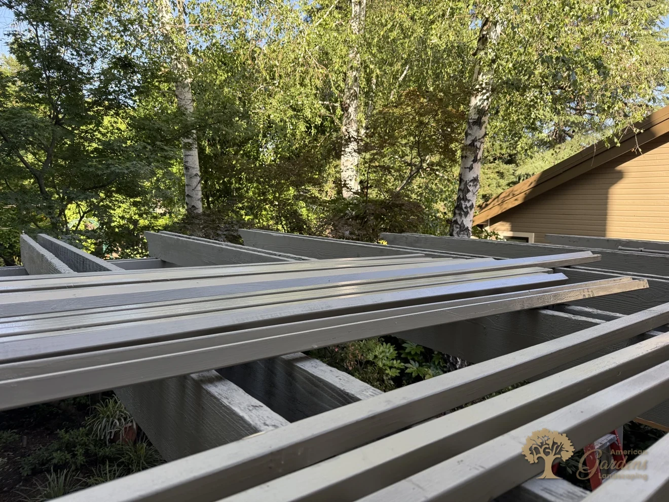 Gold River Pergola Rebuild – American Gardens Landscaping