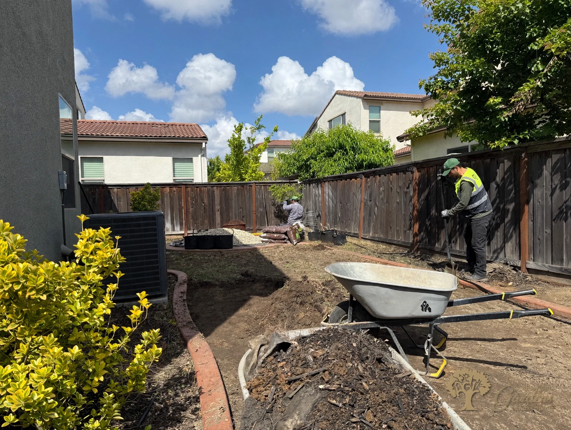 Fair Oaks Flagstone Patio – American Gardens Landscaping