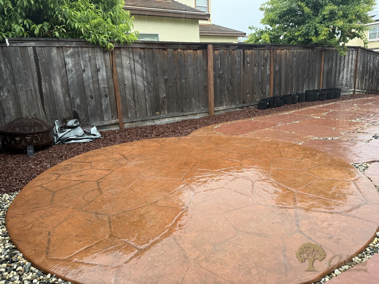 Fair Oaks Flagstone Patio – American Gardens Landscaping