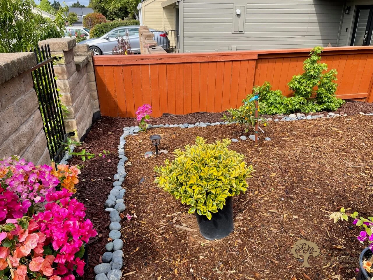 American gardens landscaping planting project 5