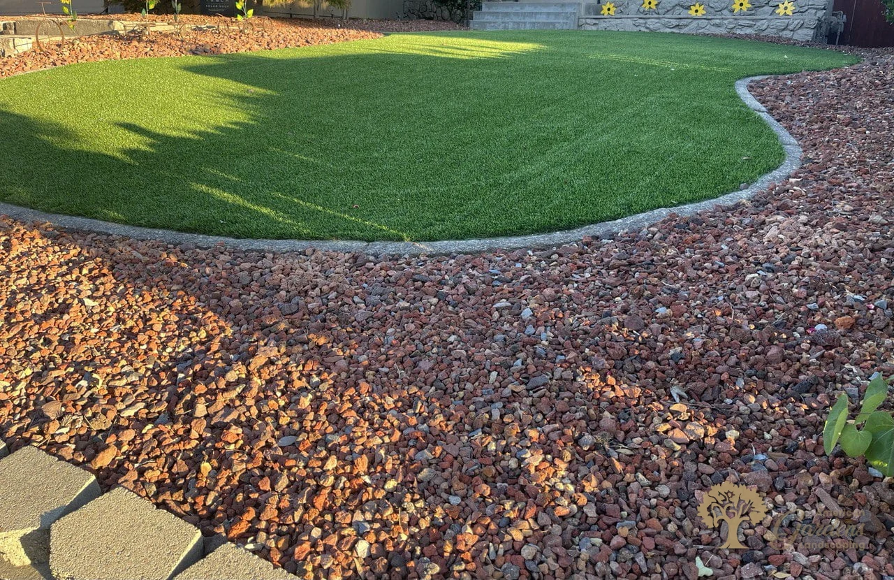 American gardens landscaping xeriscaping project 4
