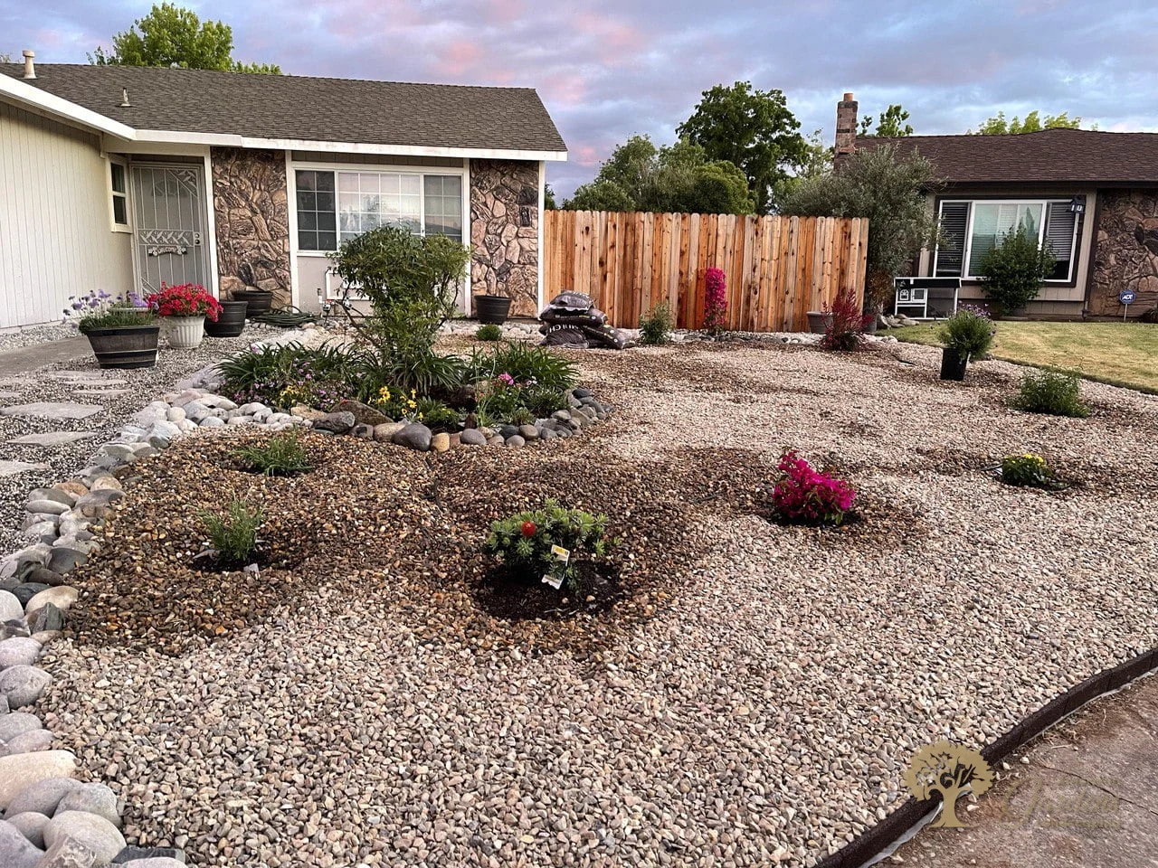 American gardens landscaping xeriscaping project 11