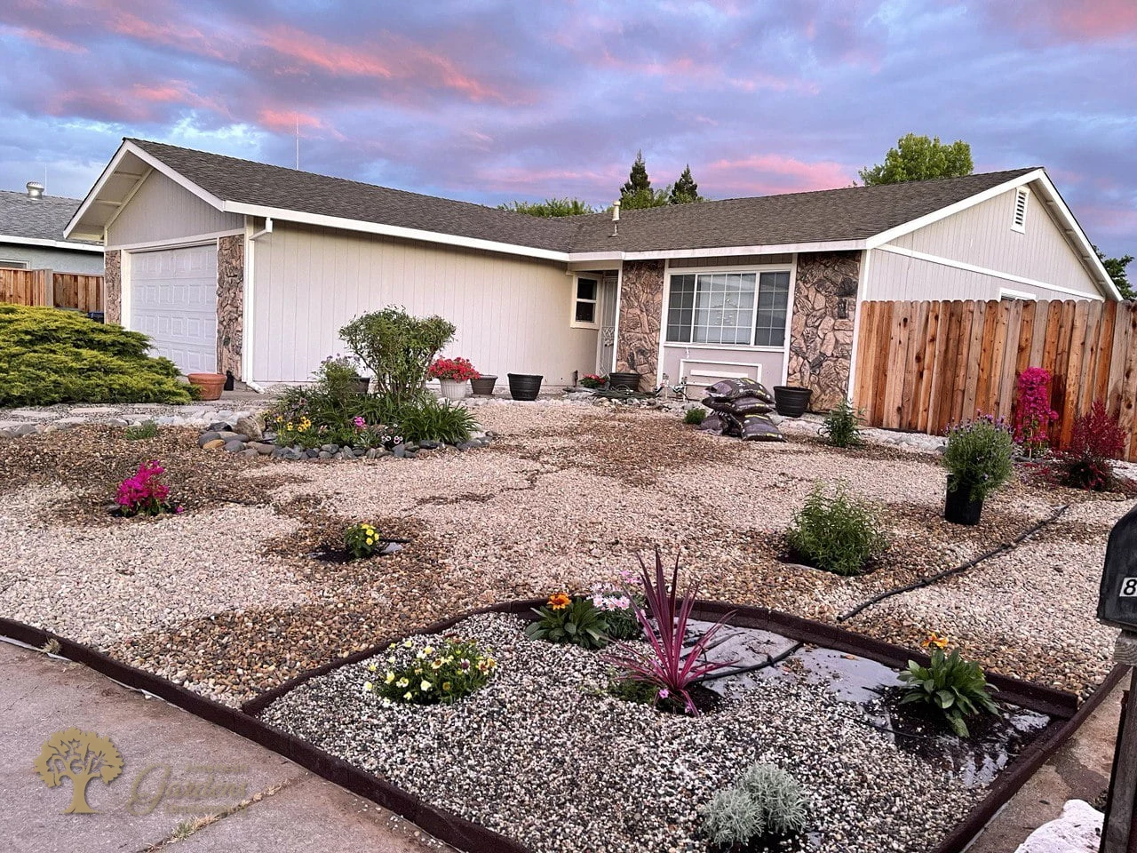 American gardens landscaping xeriscaping project 12