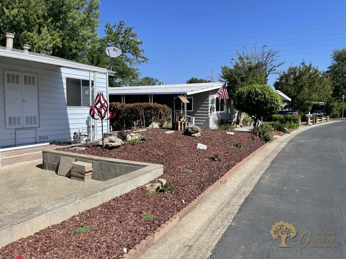 Folsom Xeriscape Front Yard – American Gardens Landscaping